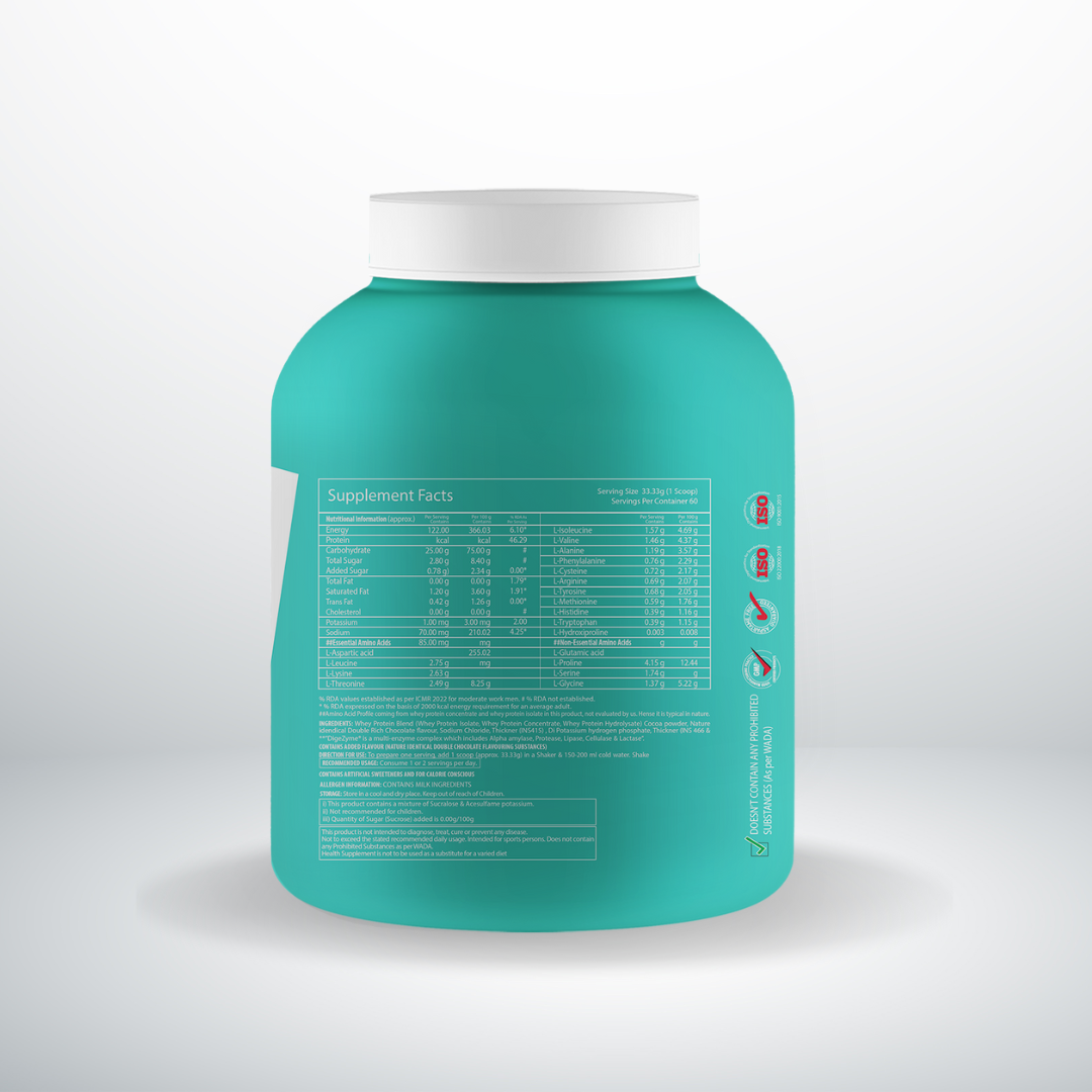 FitBuy Whey Fit Protein and Fitness Whey Protein Concentrate 2kg