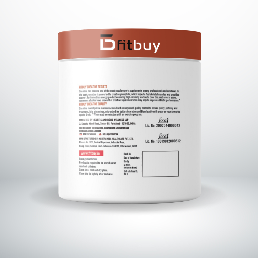 Fitbuy CreaFit Pre Workout Creatine Monohydrate