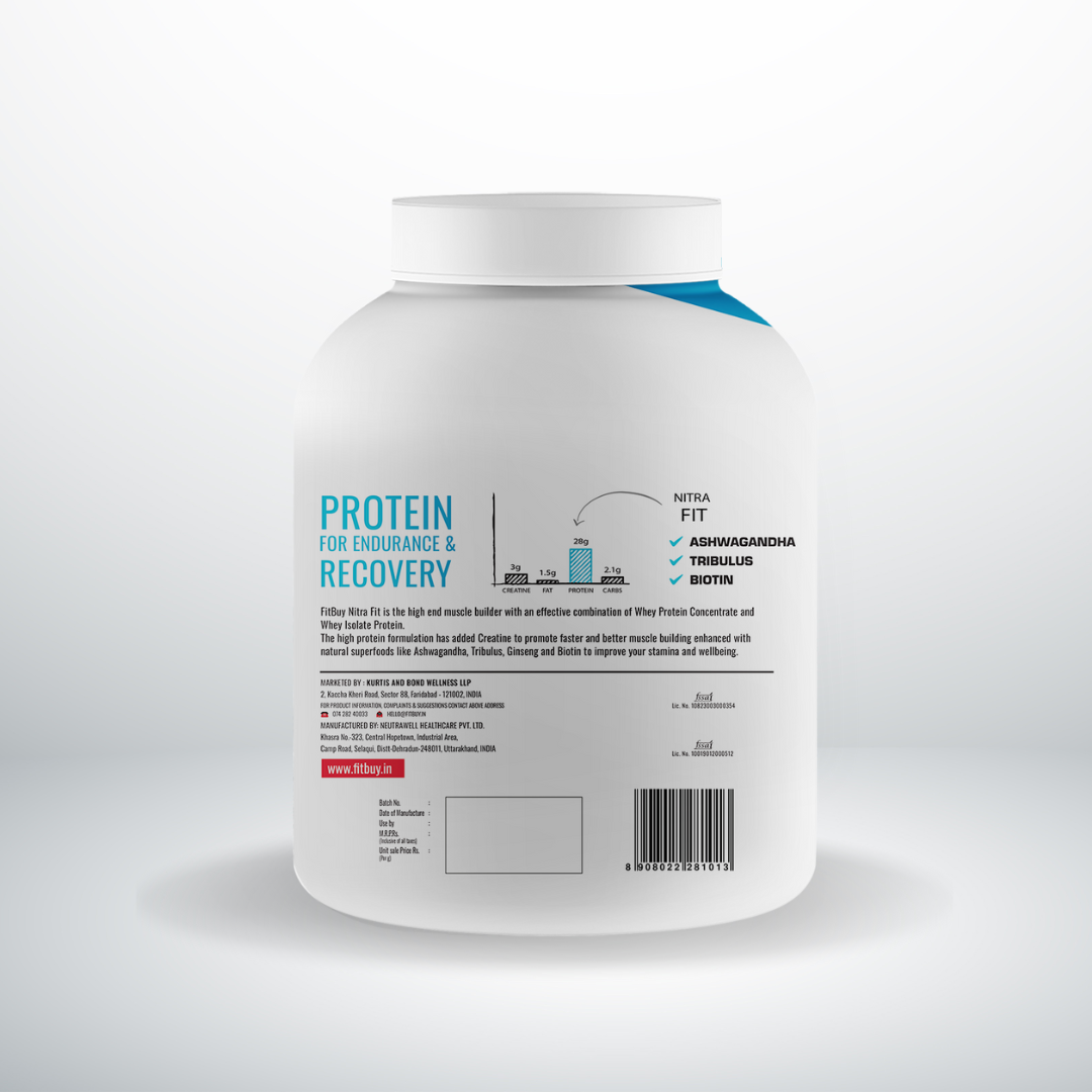 Fitbuy NitraFit Protein and Fitness Blend Whey Protein 2kg