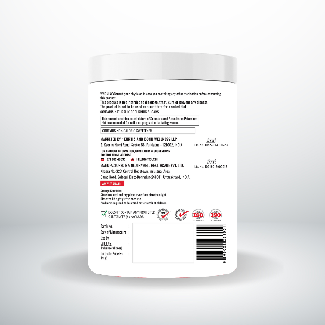 Fitbuy PreFit Pre Workout Fruit Punch 360g