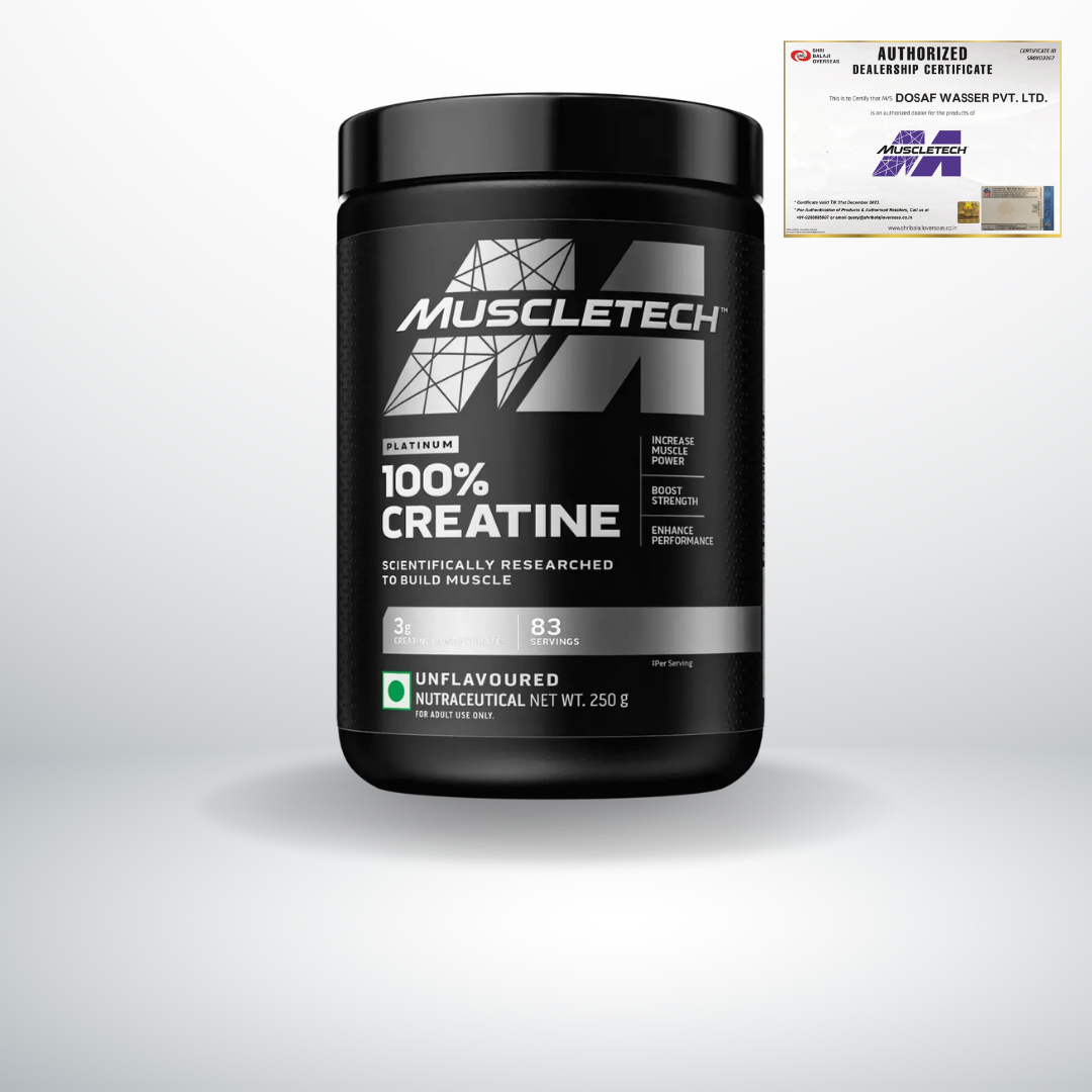 MUSCLETECH PLATINUM CREATINE PreWorkout Creatine Monohydrate