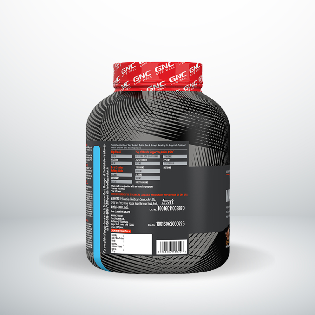 GNC AMP Mass XXX Powder Chocolate 2kg