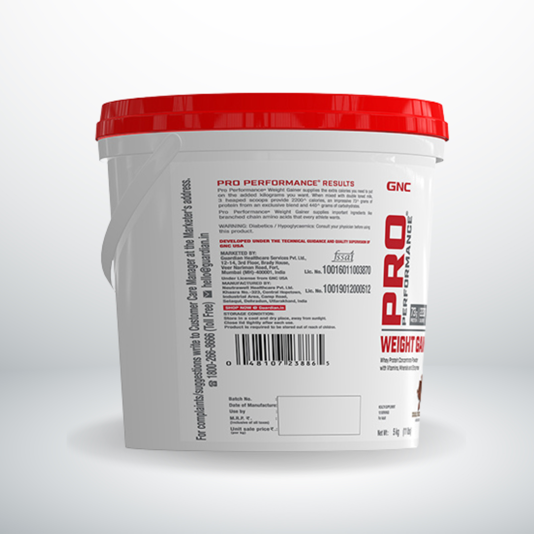 GNC Pro Performance Weight Gainer  Double Chocolate 5kg