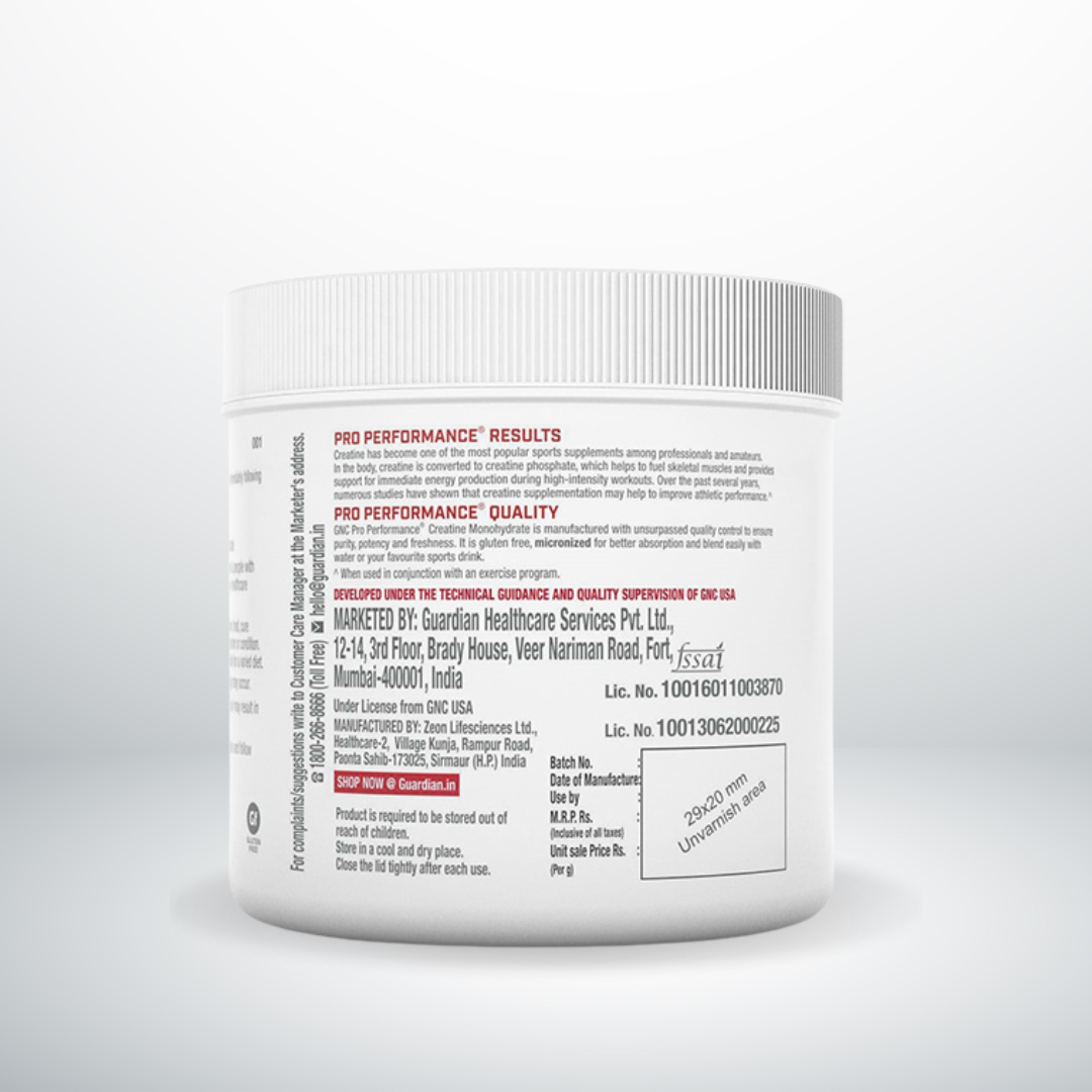 GNC PP Creatine Monohydrate Powder 100gm