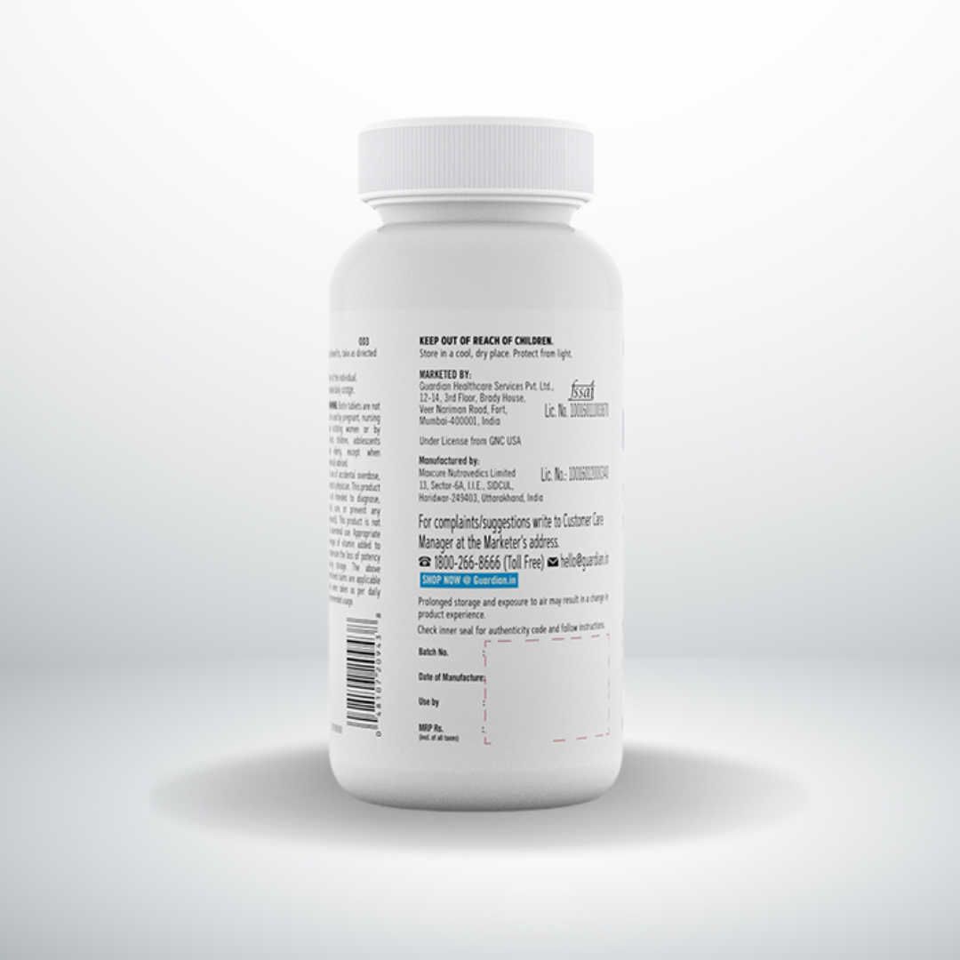 GNC Biotin 10000mcg Tabs 1x90