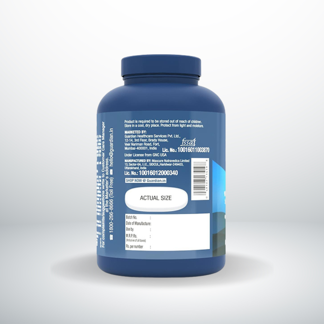 GNC Triple Strength Fish Oil SoftGel Cap 1x60