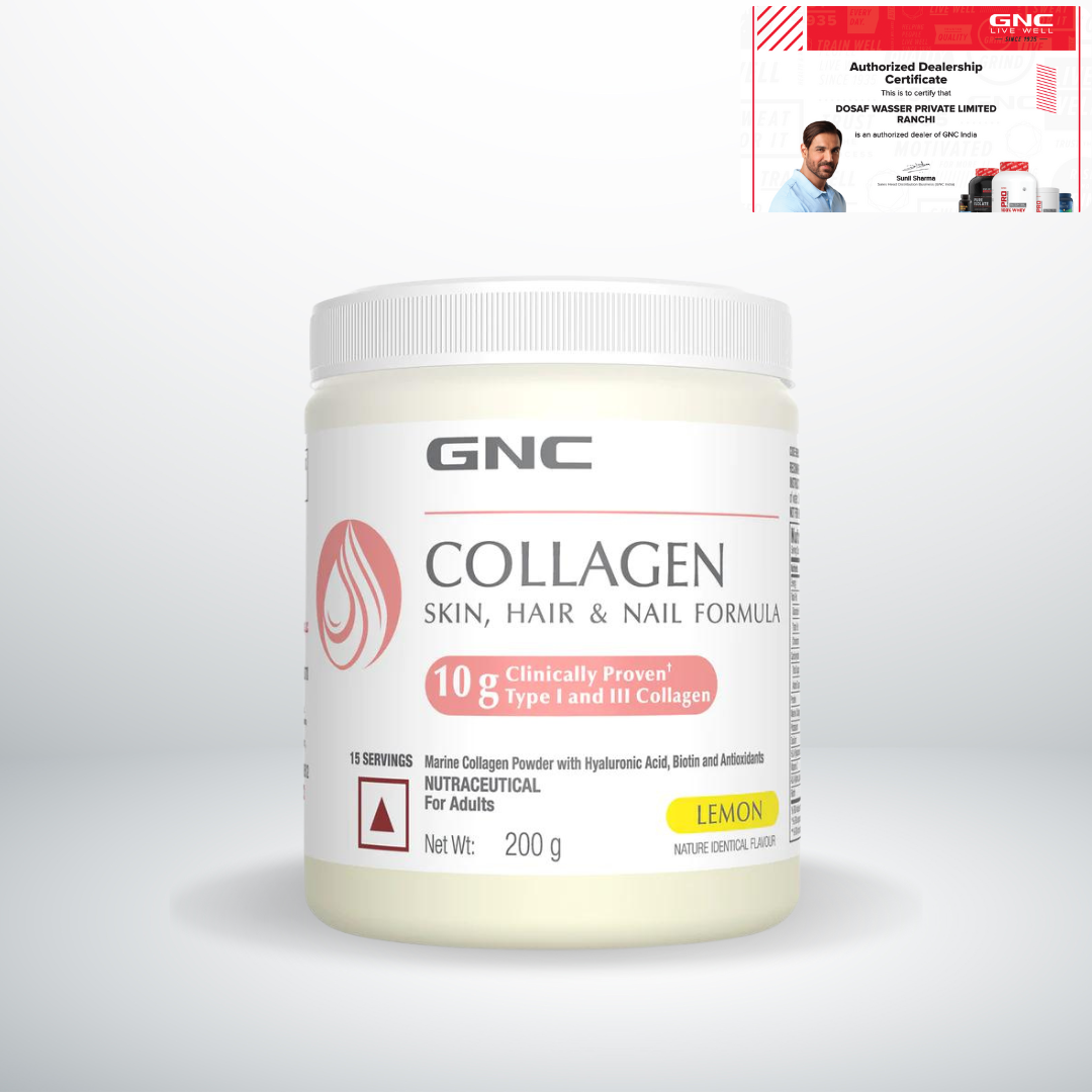 GNC Marine Collagen Powder Lemon