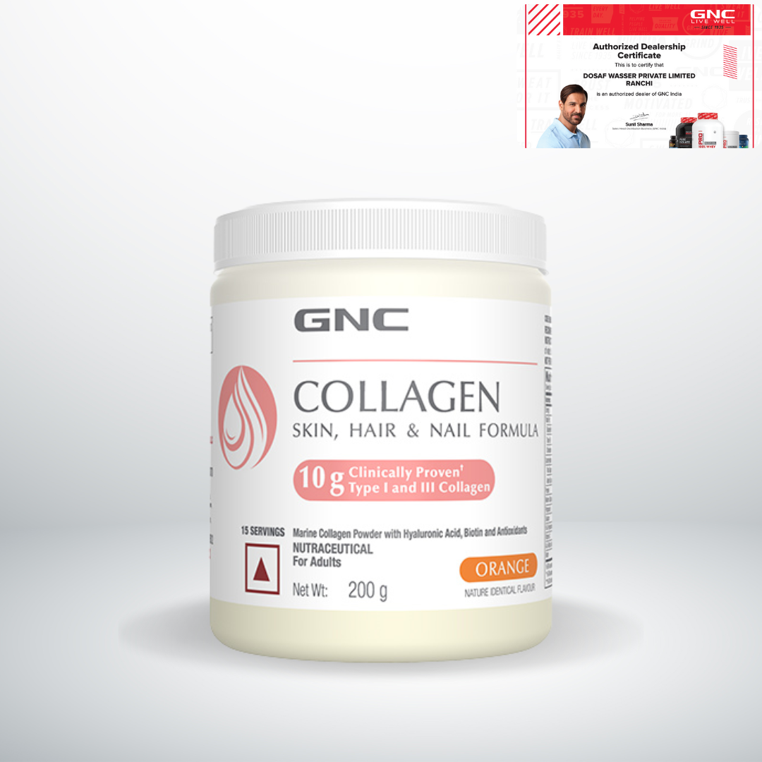 GNC Marine Collagen Powder Orange
