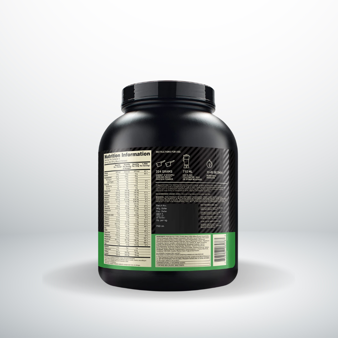 Optimum Nutrition (ON) Serious Mass Chocolate 3 kg