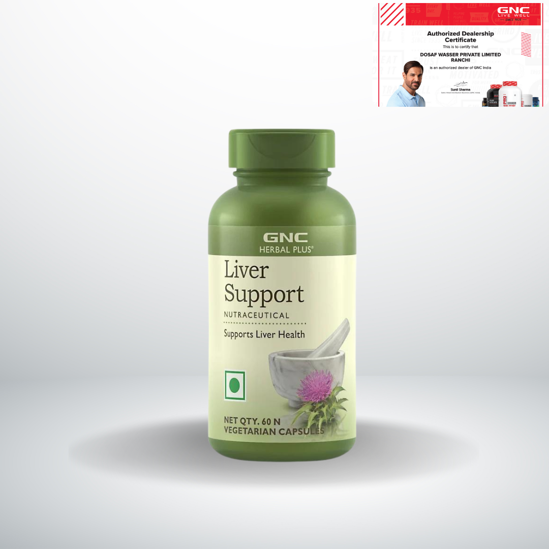 GNC Herbal Plus Liver Support Removes Toxins for a Healthy Liver fitbuy