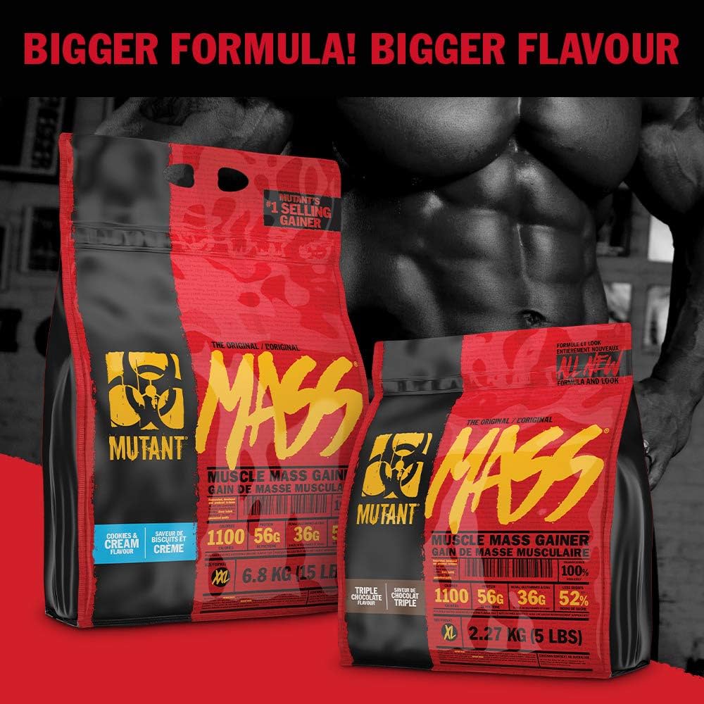 Mutant Mass Weight Gainers Triple Chocolate 15lbs