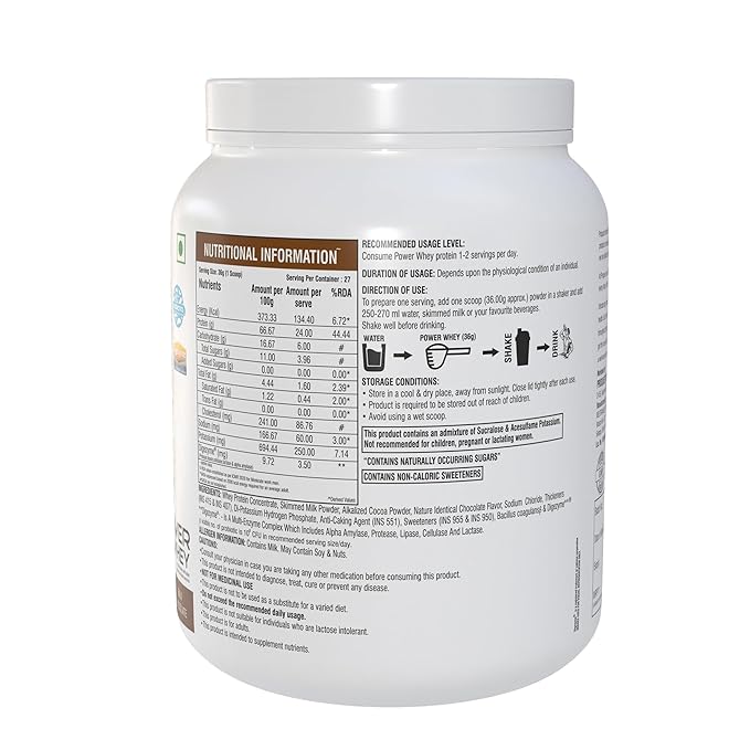 ProQuest Power Whey Protein Digezyme for Fast & Easy Digestion Cafe Mocha, 1KG