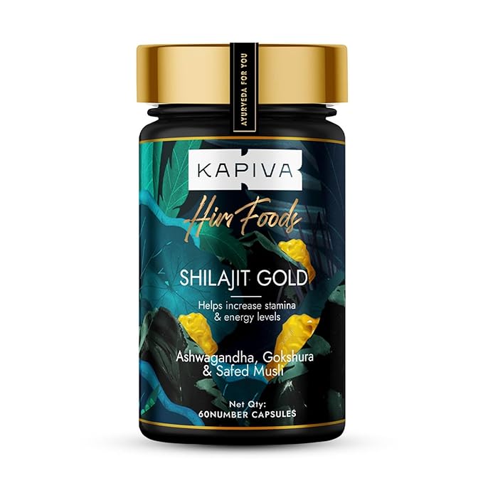 Kapiva Himalayan Shilajit Gold 60 tablets