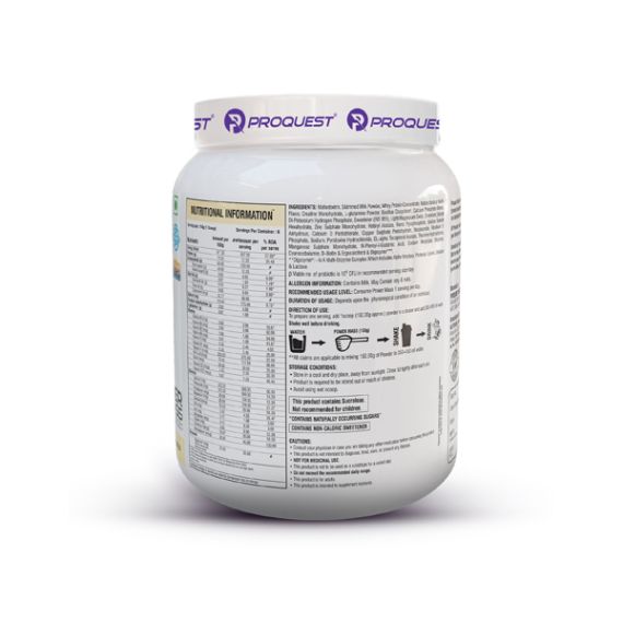 Proquest Nutrition Power Mass Weight Gainer French Vanilla 907g