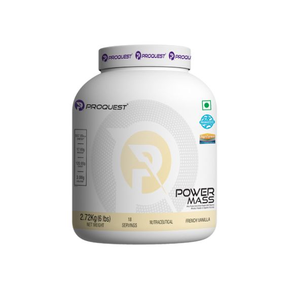 Proquest Nutrition Power Mass Weight Gainer French Vanilla 2.7kg