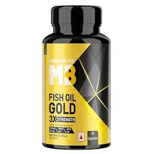 Muscleblaze Fish Oil Gold 3X Strength 60 tab