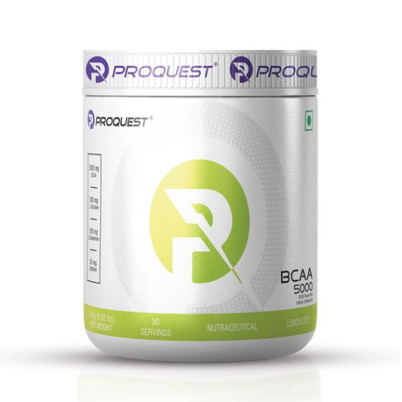 Proquest Nutrition BCAA 5000 with Caffeine & amp Vitamin B6 Lemon Zest 240g