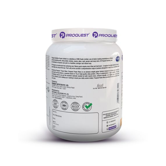 Proquest Nutrition Power Mass Weight Gainer Mango 907g