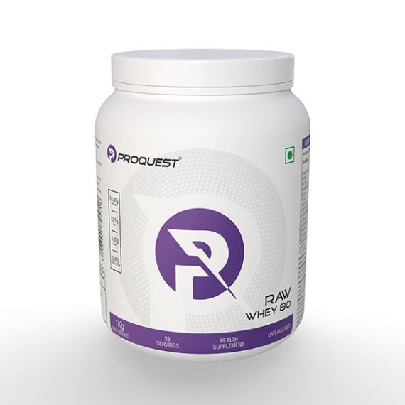 ProQuest Raw Whey 80 Unflavoured 1Kg