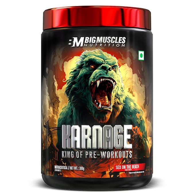 Bigmuscles Nutrition Karnage Pre workout Sex On the Beach (60 Servings )