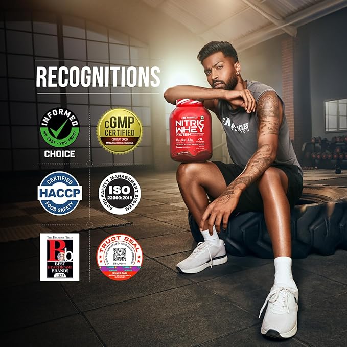 Bigmuscle Nitric Whey Protein Rich Chocolate 1kg