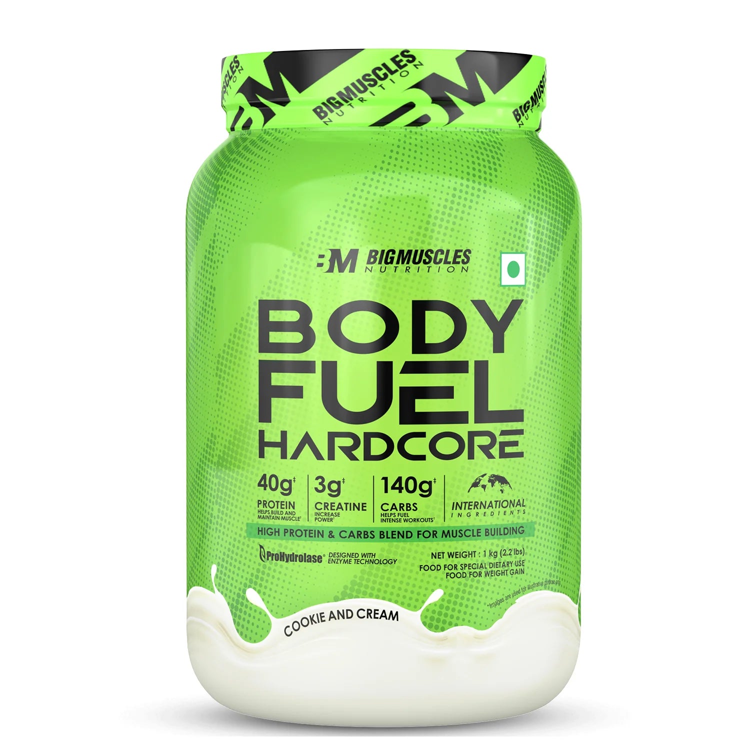Bigmuscle Body Fuel Hardcore Malai Kulfi 1kg