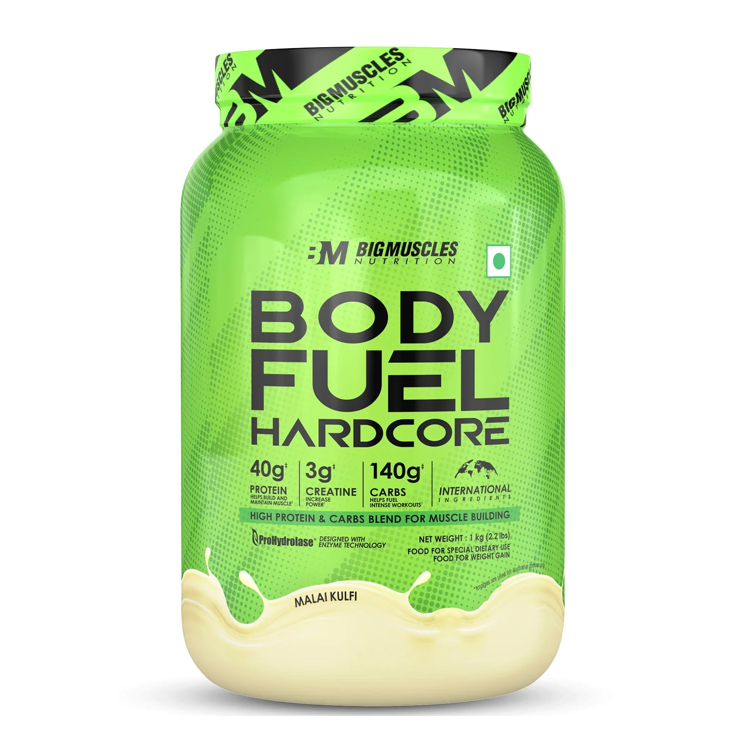 Bigmuscle Body Fuel Hardcore Malai Kulfi 1kg
