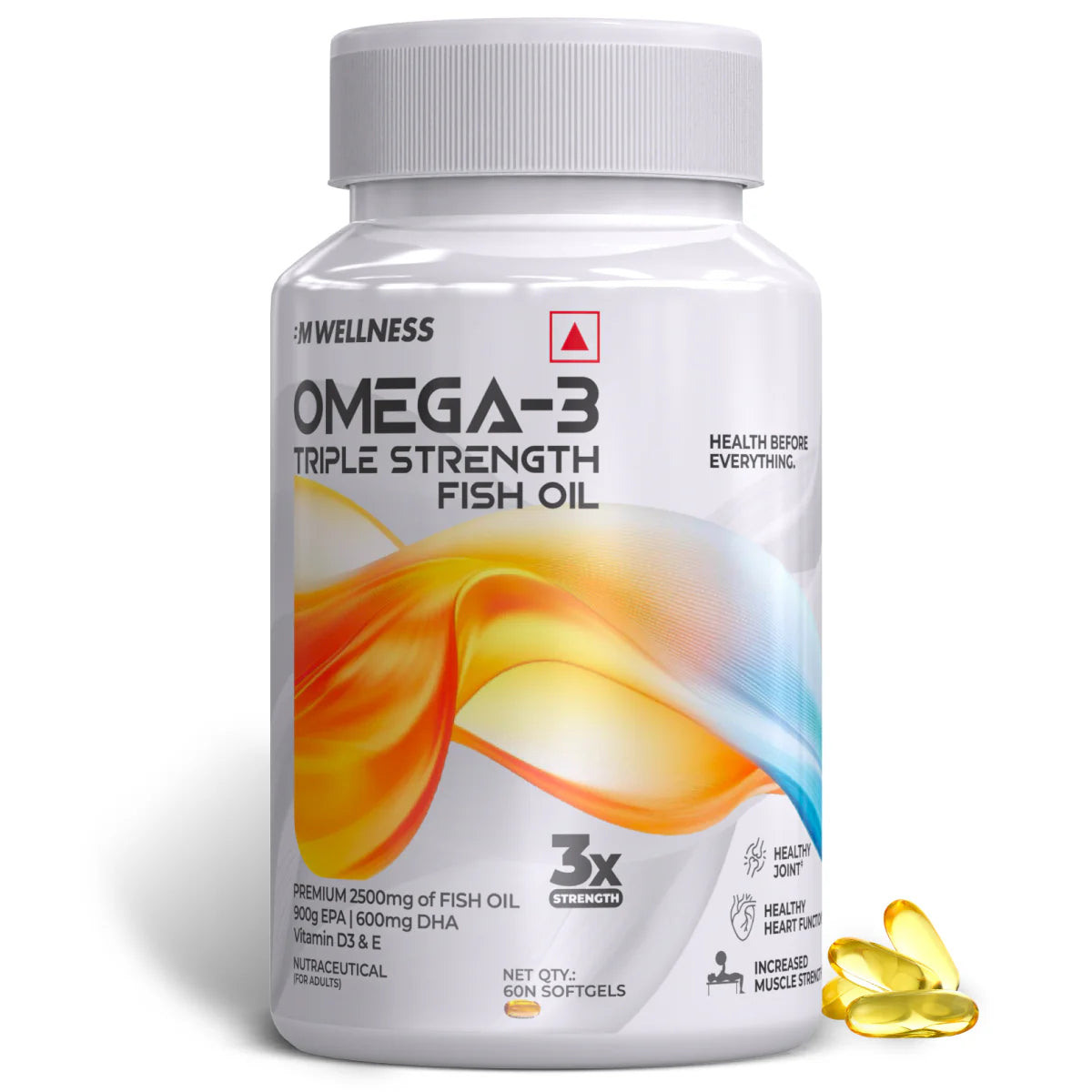 Bigmuscles Omega-3 Triple Strength Fish Oil 60tab
