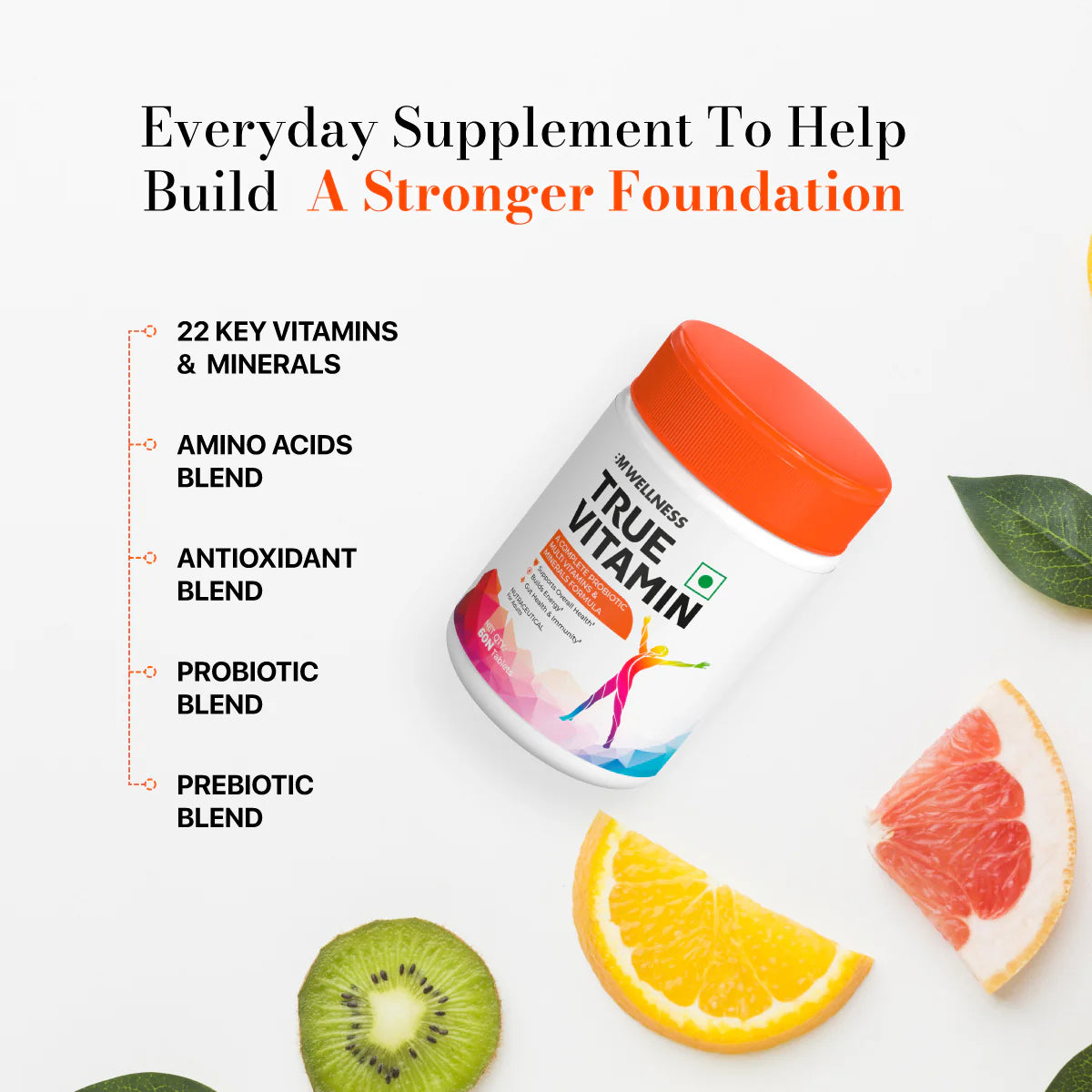 Bigmuscle True Vitamin Multivitamin 60tab