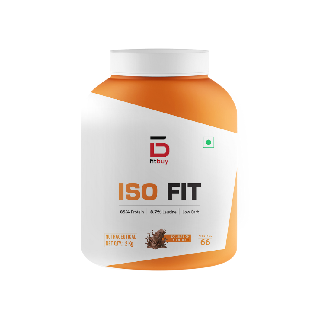 Fitbuy IsoFit Low Carb Whey Protein Double Rich Chocolate - 2kg